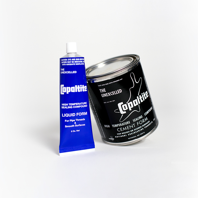 Copaltite liquid tube and cement can